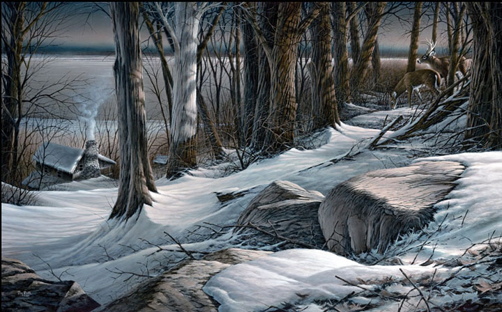 Terry Redlin - Boulder Ridge - Limited Edition Offset Lithograph