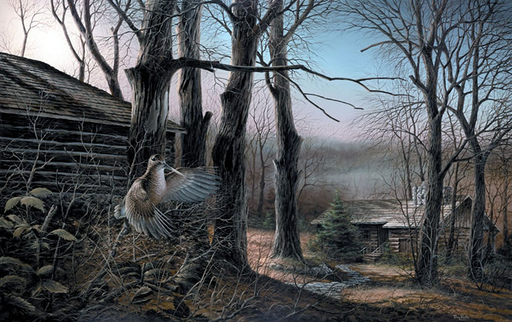 Terry Redlin - Closed for the Season - Limited Edition Offset Lithograph