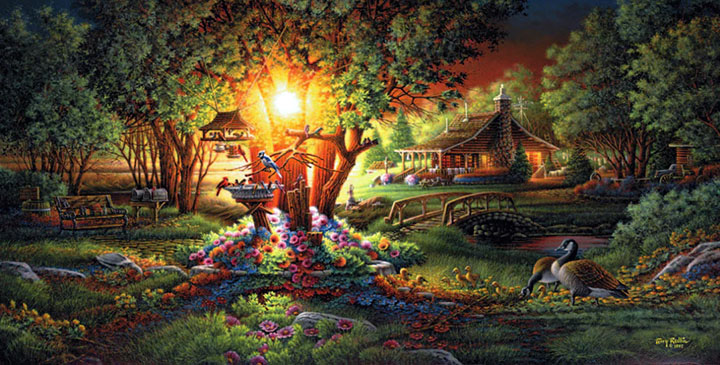 Terry Redlin - Colors of Spring - Limited Edition Offset Lithograph