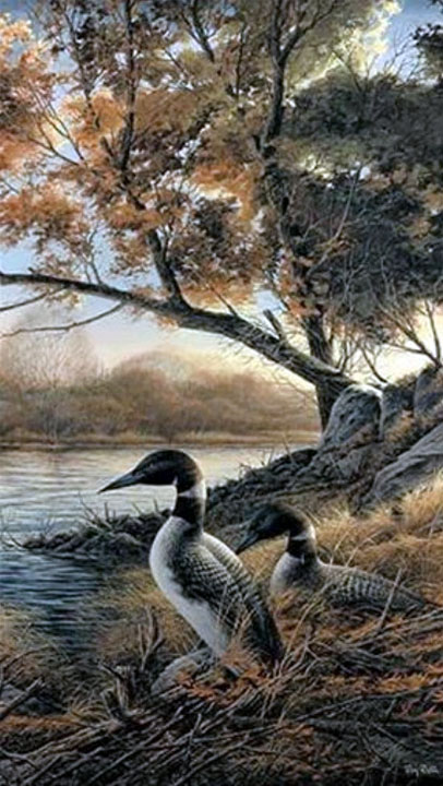 Terry Redlin - Hidden Point - Limited Edition Offset Lithograph
