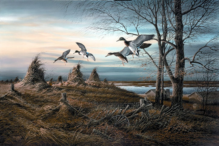 Terry Redlin - October Evening - Limited Edition Offset Lithograph