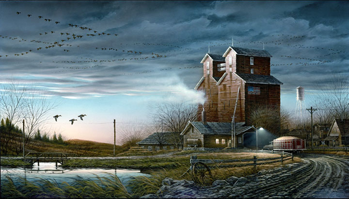Terry Redlin - Prairie Morning - Limited Edition Offset Lithograph