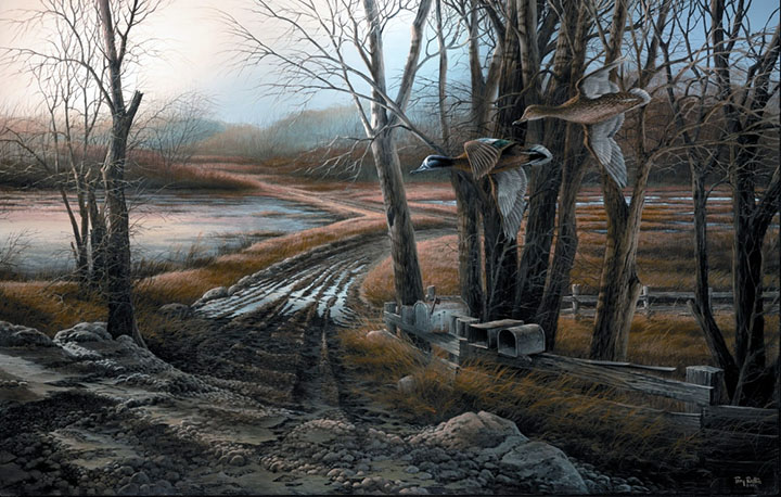 Terry Redlin - Rural Route - Limited Edition Offset Lithograph