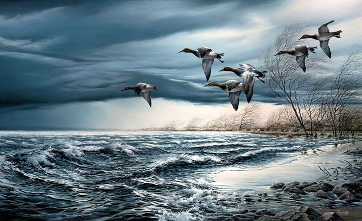 Terry Redlin - Whitewater - Limited Edition Offset Lithograph