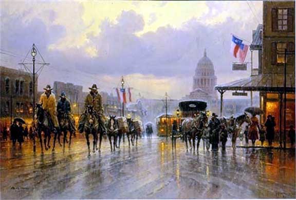 G Harvey - Reflections of Yesterday - Limited Edition Lithograph