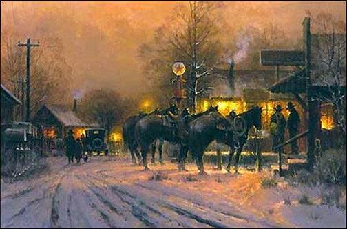 G Harvey - Remembering Good Times - Limited Edition Lithograph