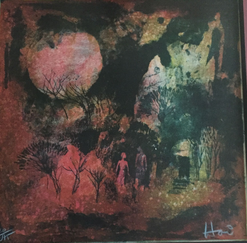 Lebadang - Rendez Vous Sous La Loun - Limited Edition Lithograph
