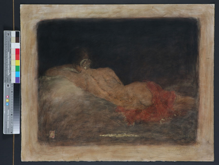 Roy Fairchild Woodard - Reposant Ii - Limited Edition Serigraph