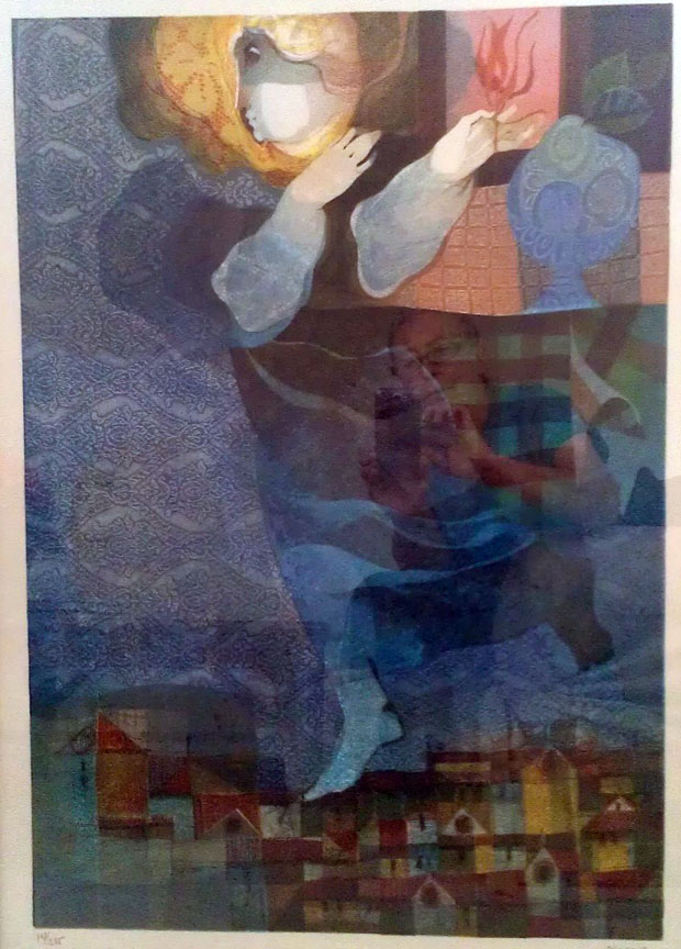 Sunol Alvar - Revue du Village - Limited Edition Lithograph