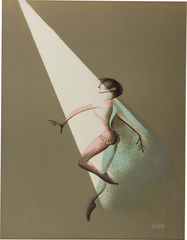 Al Hirschfeld - Rhythm Series - Limited Edition Lithograph
