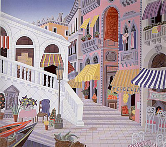 Thomas McKnight - Venice Revisited - Limited Edition Serigraph