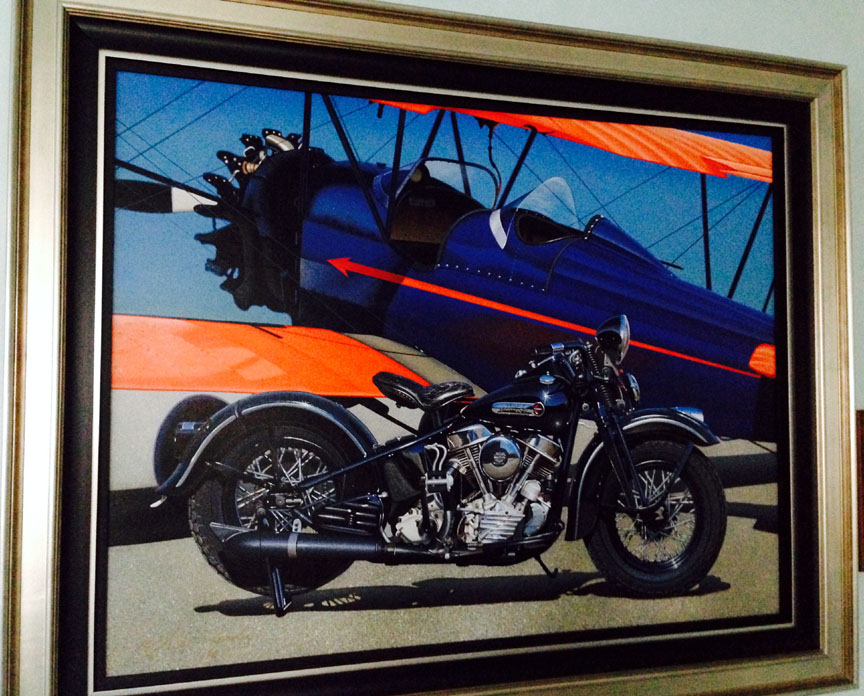 Scott Jacobs - Ride Like the Wind - Original Painting - Acrylic on Canvas