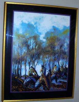 Earl Biss - Riders Return - Limited Edition Serigraph