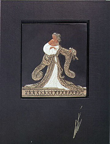 Erte - Rigoletto - Limited Edition Bas Relief Bronze  