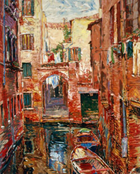Marco Sassone - Rio Secondo - Limited Edition Serigraph
