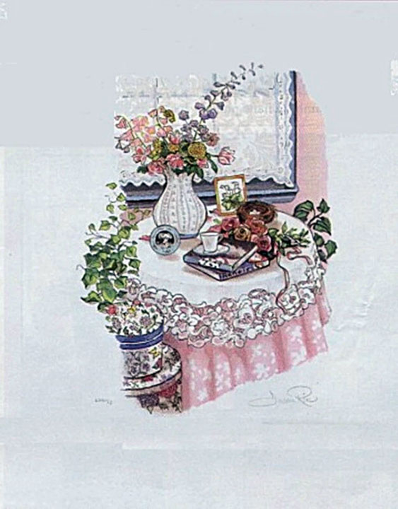 Susan Rios - Fiona's Collection - Limited Edition Serigraph