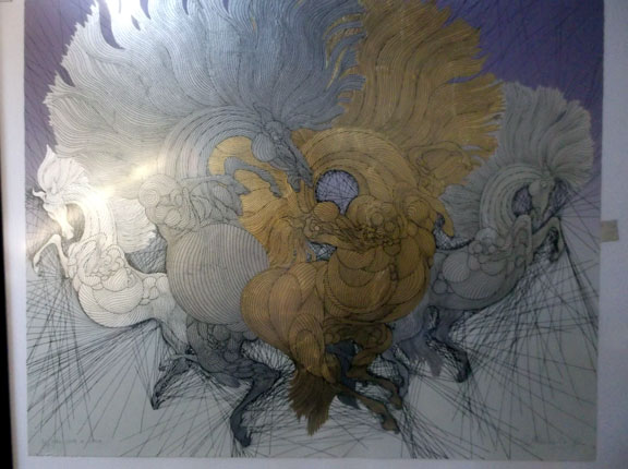 Guillaume Azoulay - Rites State II - Limited Edition Serigraph