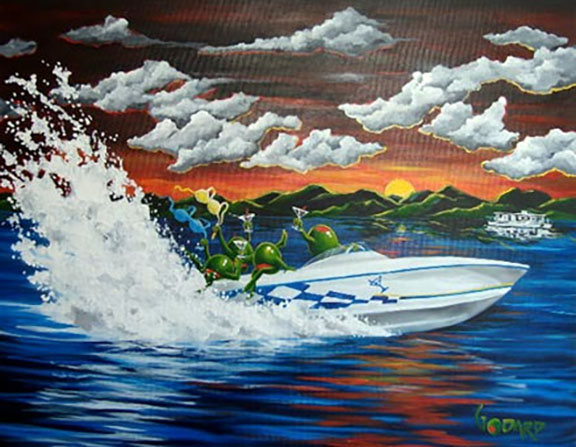 Michael Godard - River Run - Limited Edition Giclee on Canvas