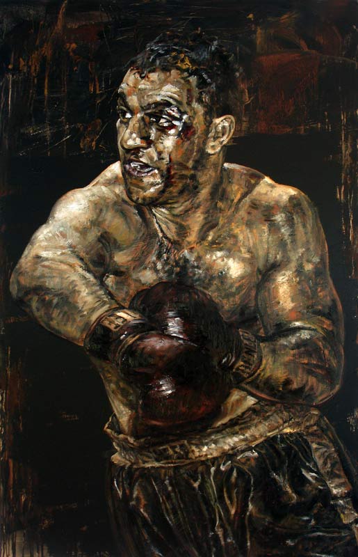 Stephen Holland - Rocky Marciano - Limited Edition Giclee on Canvas