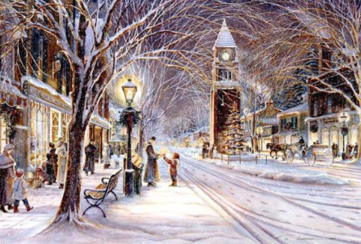 Trisha Romance - Candlelight Stroll - Limited Edition Lithograph