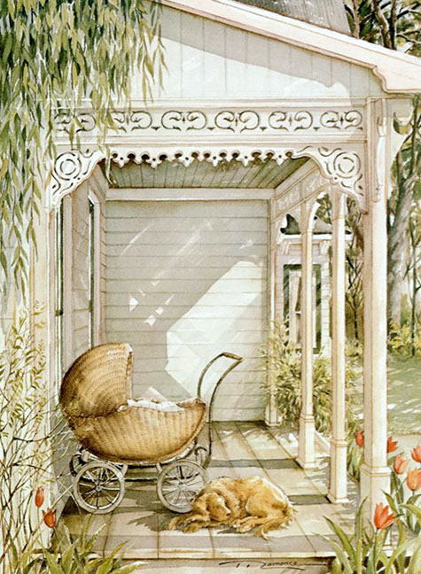 Trisha Romance - Spring Baby - Limited Edition Lithograph