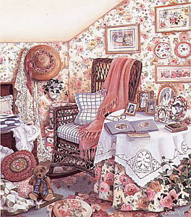 Susan Rios - Attic Memories - Limited Edition Serigraph