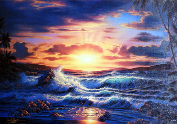 Christian Lassen - Maui Suite - Limited Edition Lithograph