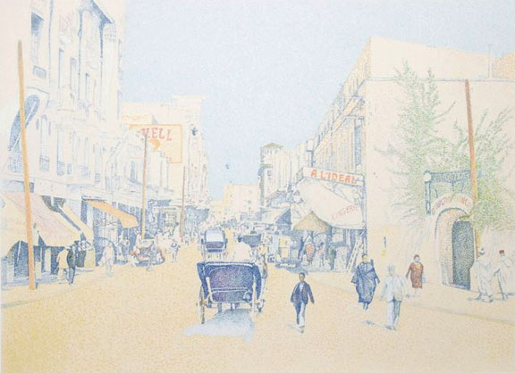 Guillaume Azoulay - Rue de L'Horloge - Limited Edition Serigraph