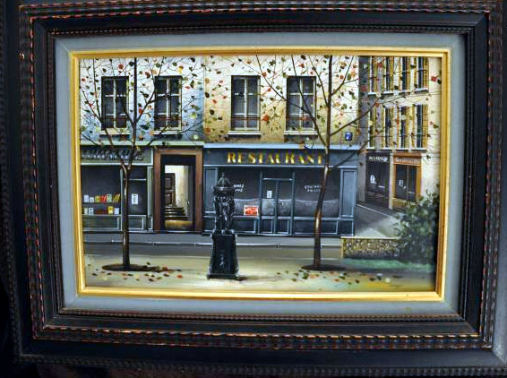 Thomas Pradzynski - Rue De Paris Fontaine Wallace - Original Painting - Oil on Canvas