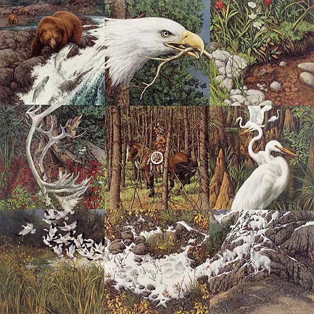 Bev Doolittle - Sacred Circle - Limited Edition Lithograph
