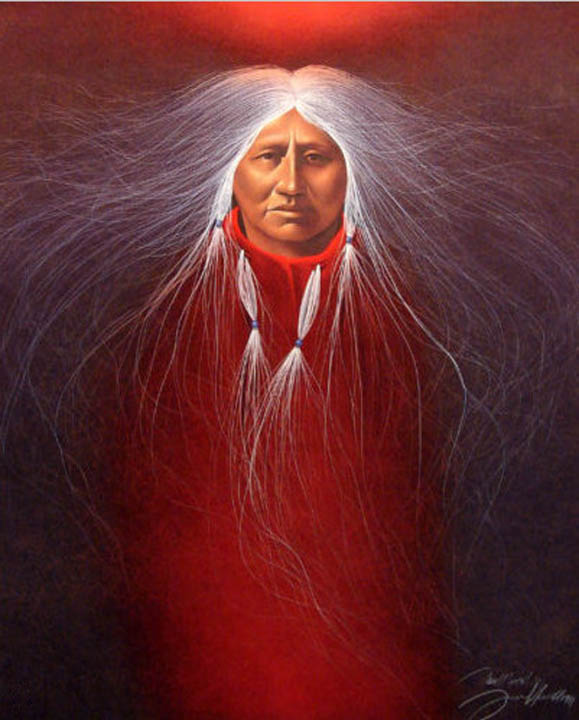 Frank Howell - Sage Fire - Limited Edition Lithograph