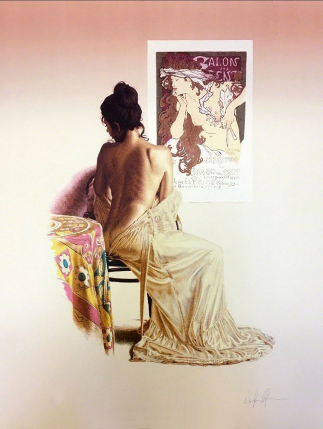 Douglas Hofmann - Salon Des Cent - Limited Edition Lithograph
