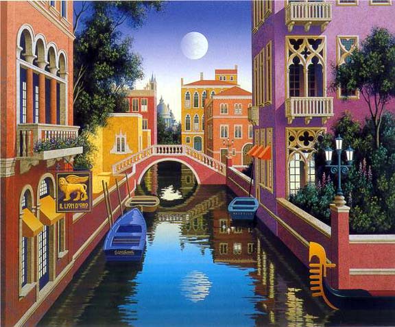 Jim Buckels - Sans Souci - Limited Edition Serigraph