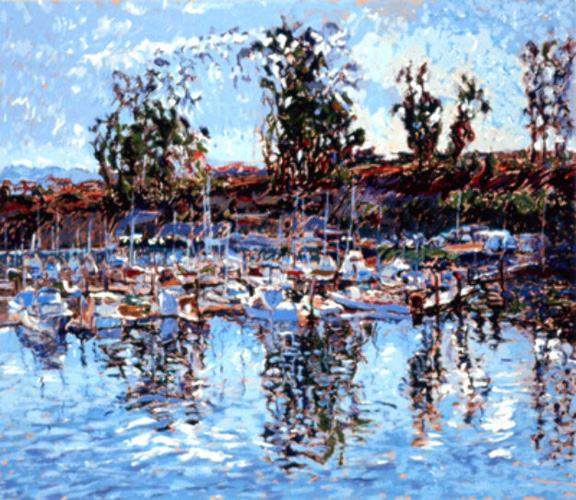 Marco Sassone - Santa Cruz - Limited Edition Serigraph