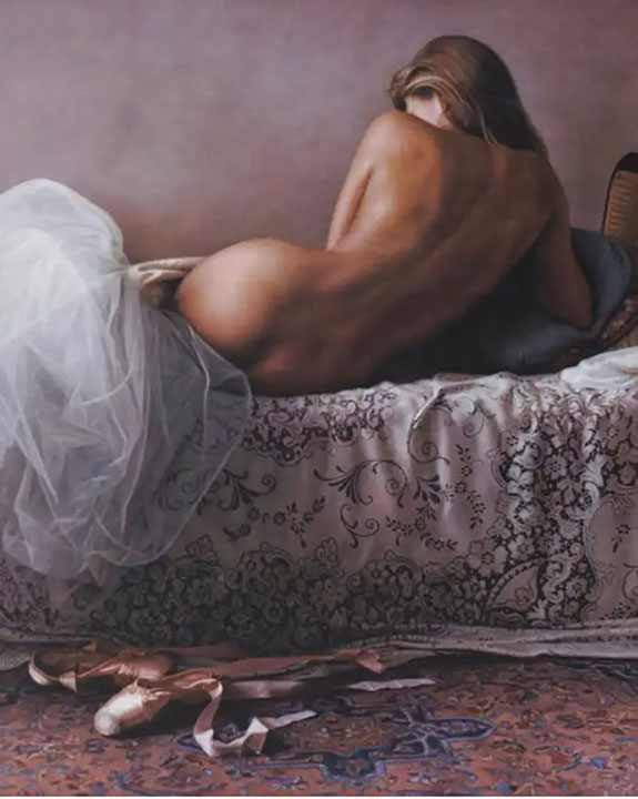 Douglas Hofmann - Satin Slippers - Limited Edition Lithograph