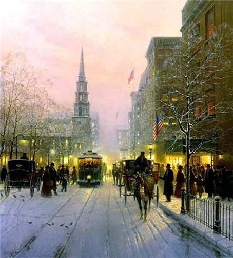 G Harvey - Season of Hope and Joy - Limited Edition Lithograph