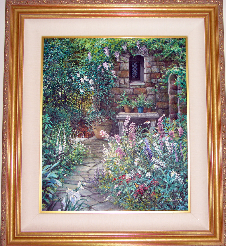 Susan Rios - Secret Garden - Original Painting - Oil on Canvas