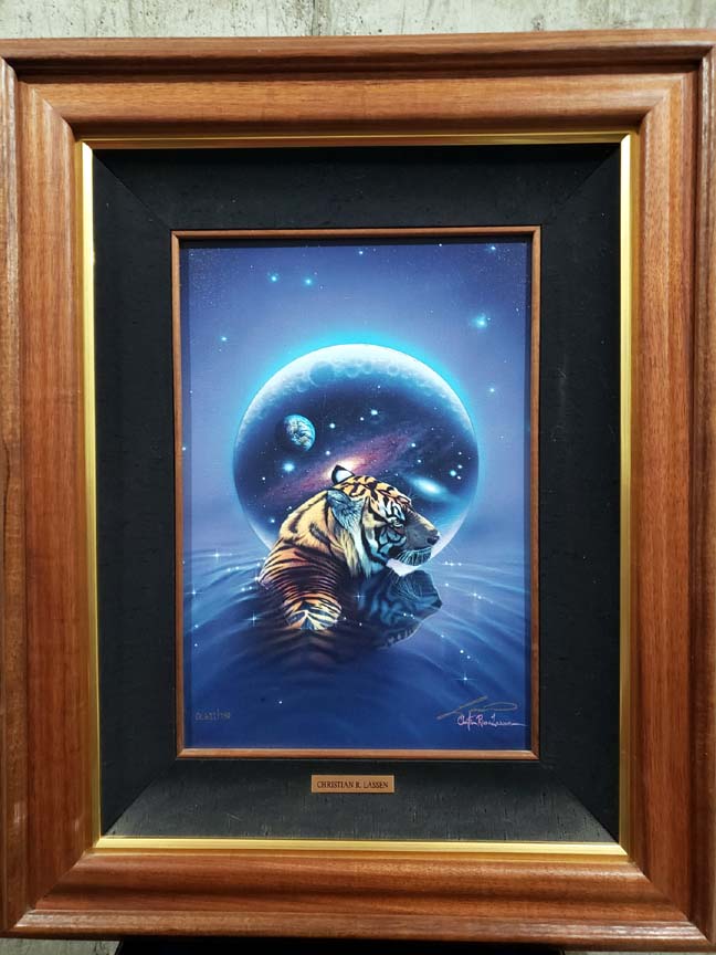 Christian Lassen - Secret Path - Limited Edition Art on Canvas