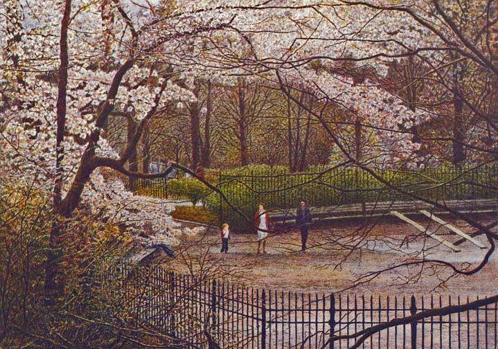 Harold Altman - Seesaws 1985 - Limited Edition Lithograph