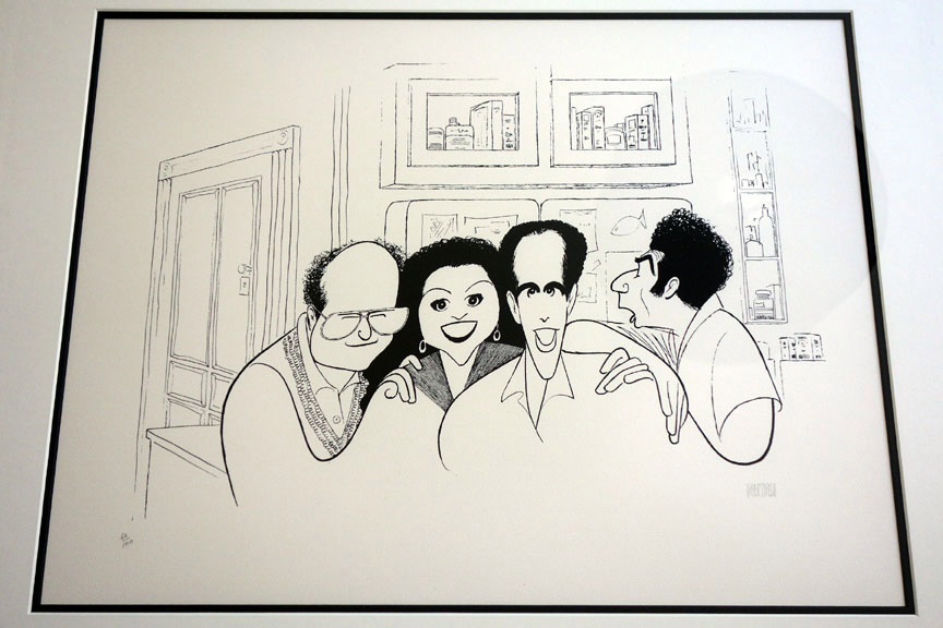 Al Hirschfeld - Seinfeld Finale - Limited Edition Lithograph