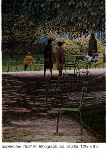 Harold Altman - September 1982 IV - Limited Edition Lithograph