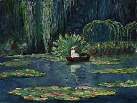 Jane Seymour - Serene Reflections - Limited Edition Giclee on Canvas