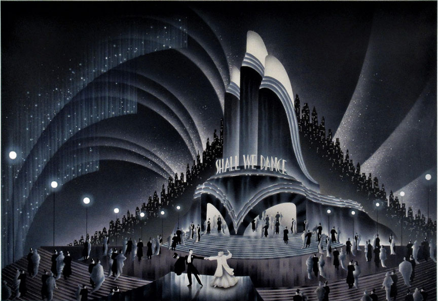 Robert Hoppe - Shall We Dance - Limited Edition Lithograph