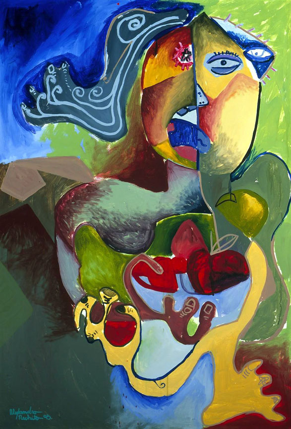 Alexandra Nechita - Sharing Moments - Limited Edition Serigraph