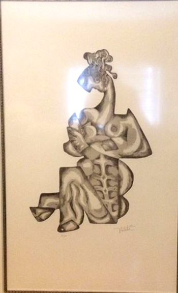 Alexandra Nechita - She Wants Nothing In Return - Limited Edition Etching / Aquatint