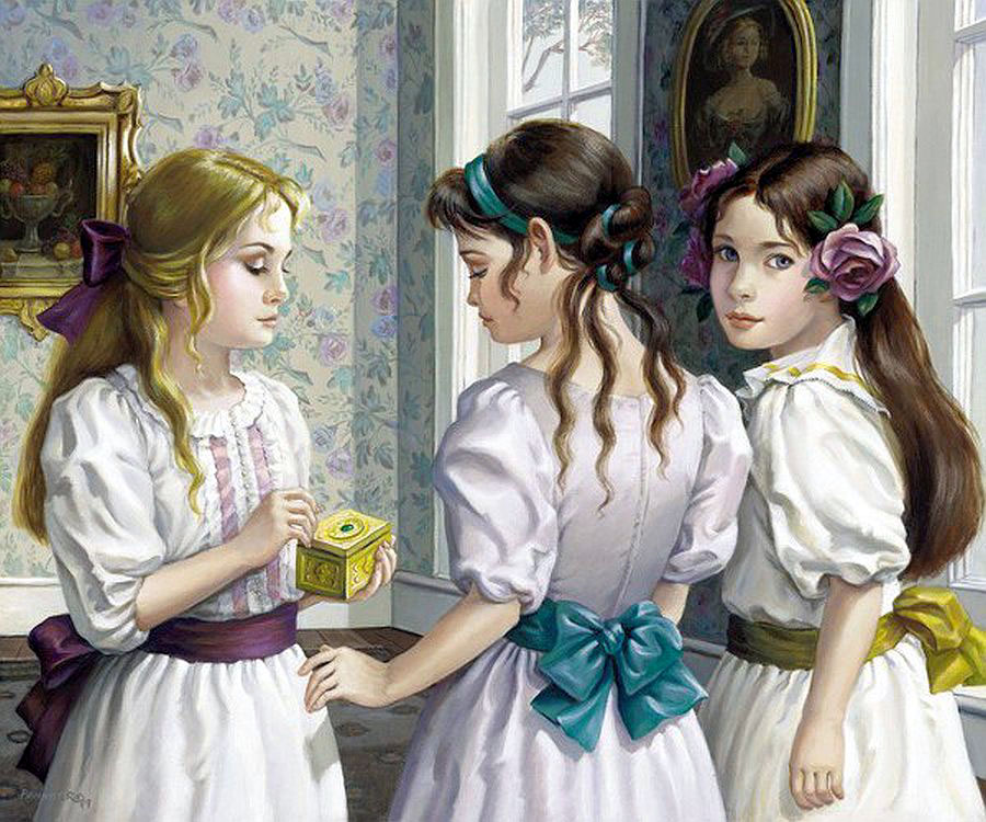 Pati Bannister - Show And Tell - Limited Edition Lithograph
