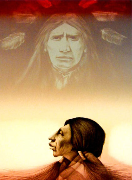 Frank Howell - Sky Prophet - Limited Edition Lithograph
