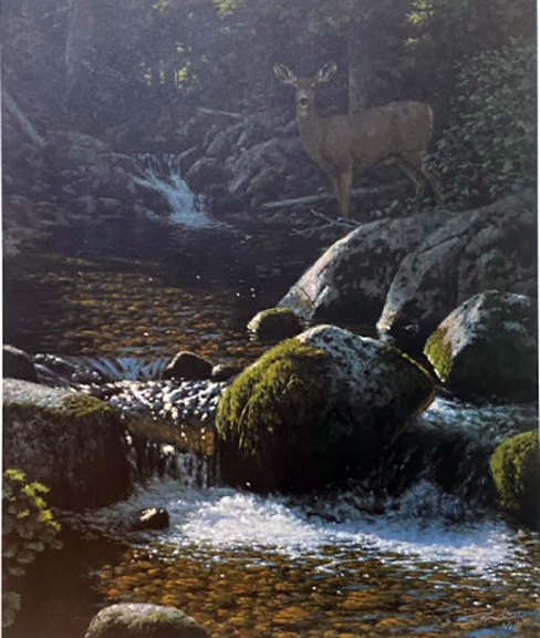 Tucker Smith - McClellan Creek - Limited Edition Lithograph