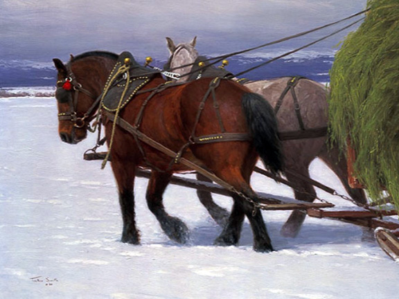 Tucker Smith - The Feed Team - Limited Edition Lithograph