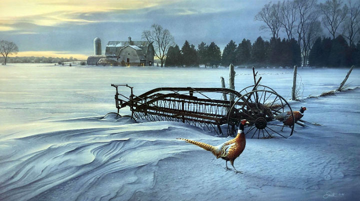 Daniel Smith - Windswept - Limited Edition Lithograph